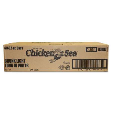 Chicken Of The Sea Chicken Of The Sea Imported Water Light Chunk Tuna 66.5 oz. Can, PK6 10048000070873